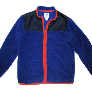 Old Navy Boys Front Zip Fleece Jacket (Size 10/12)